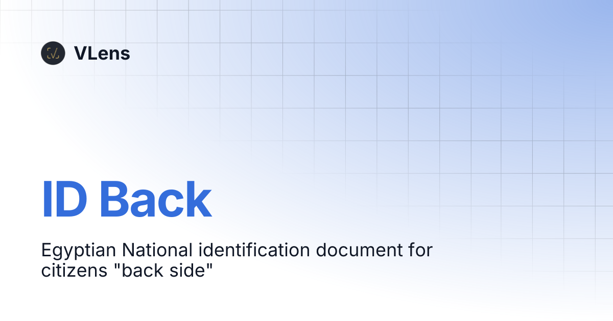 ID Back | VLens