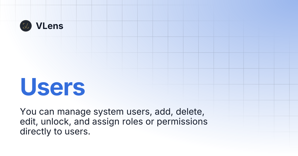 Users | VLens